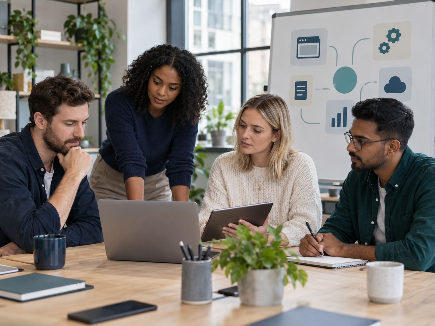 Business systems and digital support