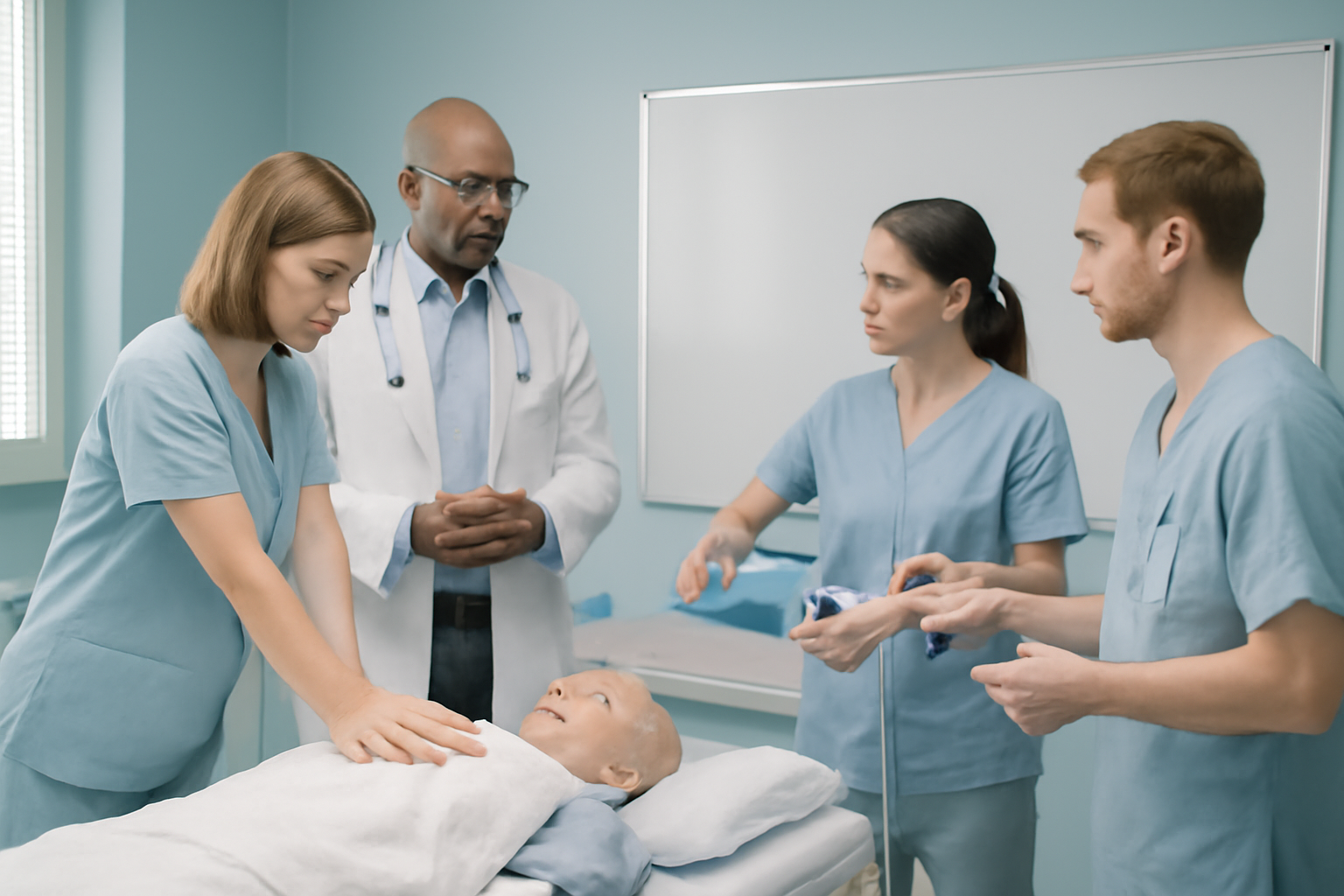 Online healthcare training